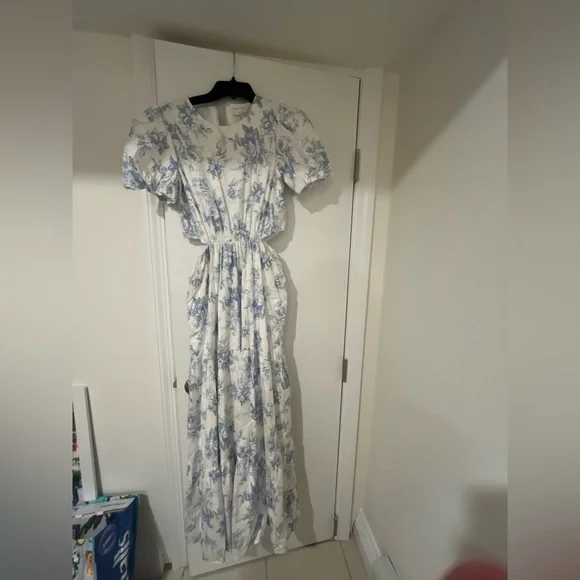 chinese dress ladies Dress Casual Maxi By Wayf In Floral Print, Size: L  Clothes Mentor  Brookfield WI #223